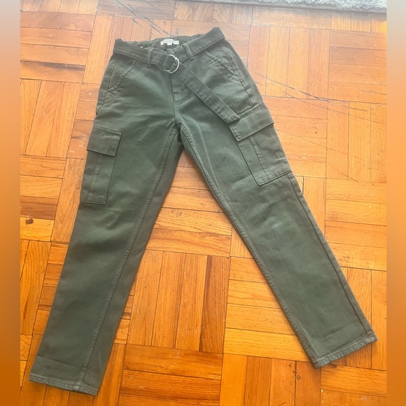 PacSun Cadet green cargo straight leg pant - Picture 3 of 5